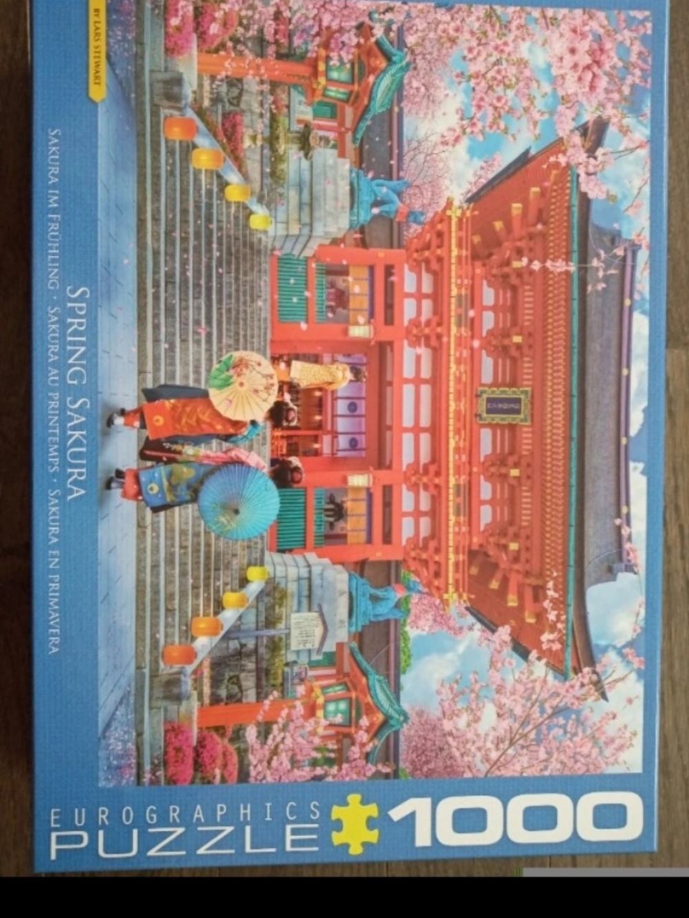 Eurographics Spring Sakura 1000-Piece Puzzle